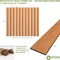 Ekena Millwork 48H x 3/8T Adjustable Wood Slat Wall Panel Kit w/ 4W Slats, Cherry contains 11 Slats SWW55X48X0375CH - alternate 2